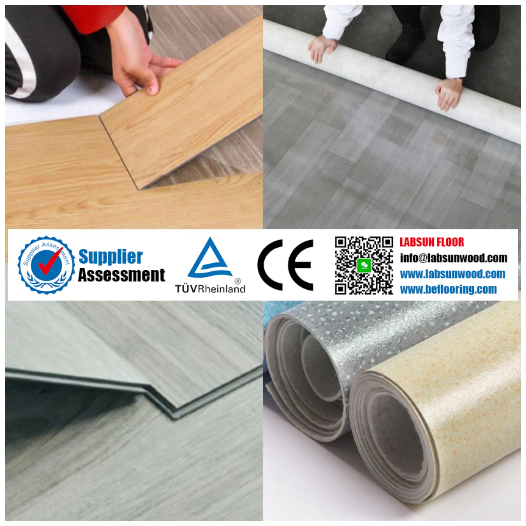 What is the difference between SPC vinyl flooring and PVC flooring roll?