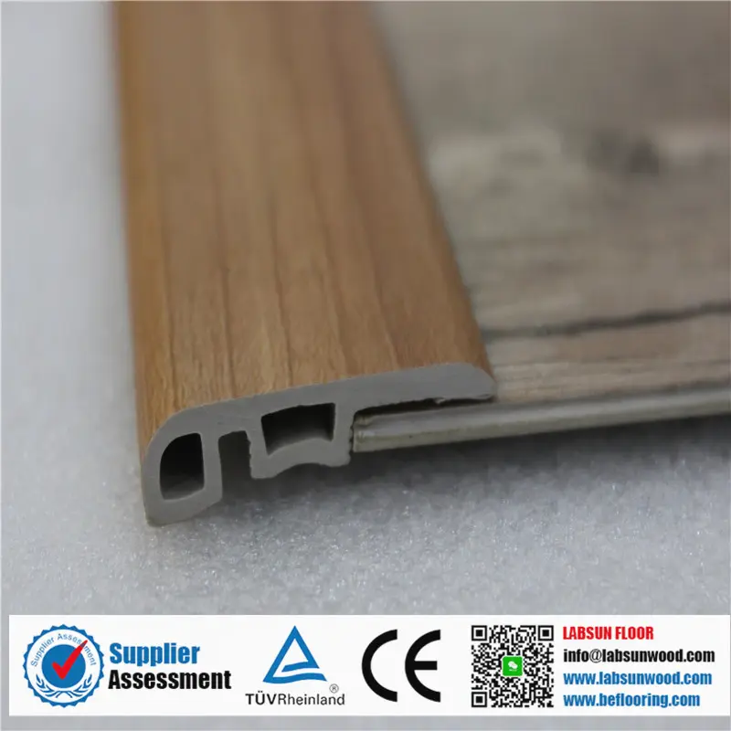 Factory sale SPC flooring accessories pvc skirting wall board