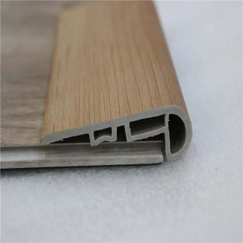 Factory plastic wall board lvt trim pieces lvp flooring trim